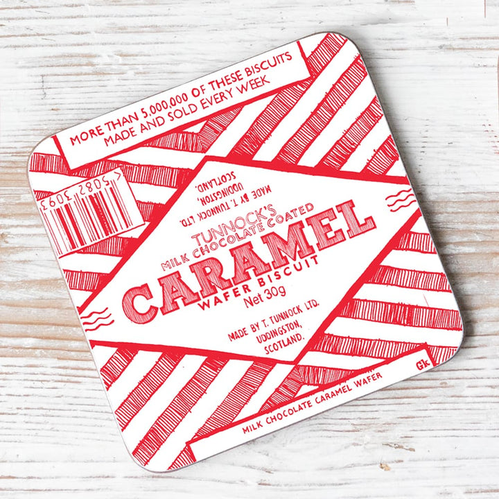 Tunnocks Caramel Wafer Coaster