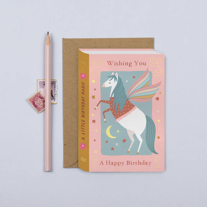 Pegasus Kids Birthday Card