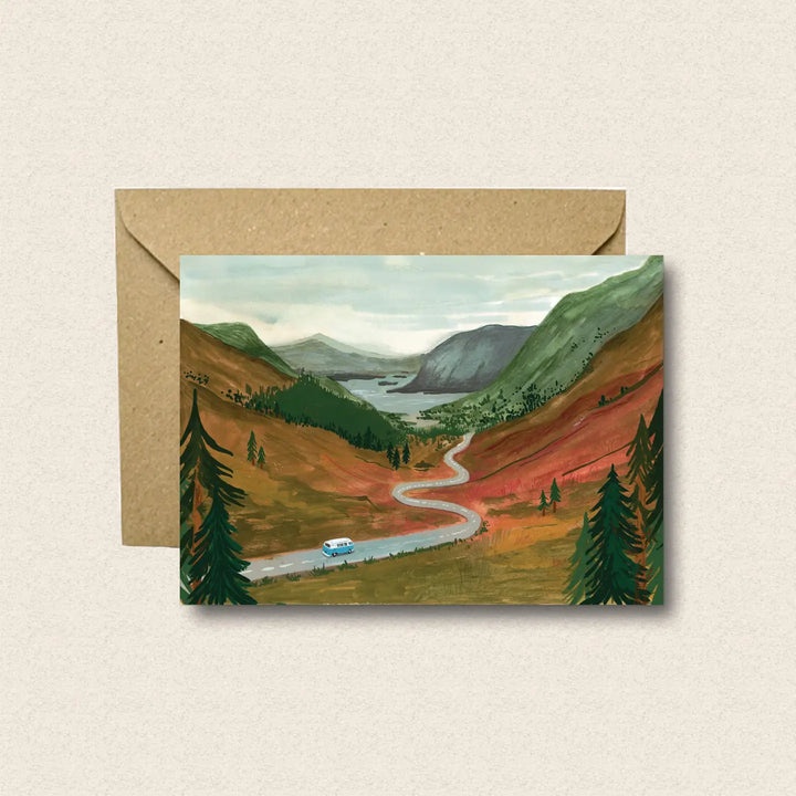 Up the Highlands Campervan Card