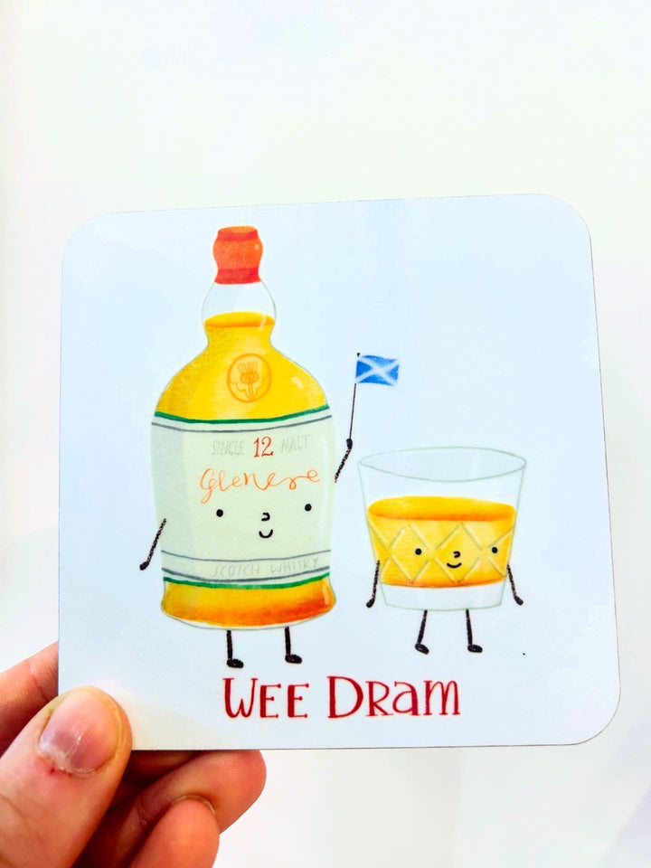 Wee Dram Scottish Coaster