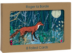 Winters Tale Foil Christmas Notecards Pack