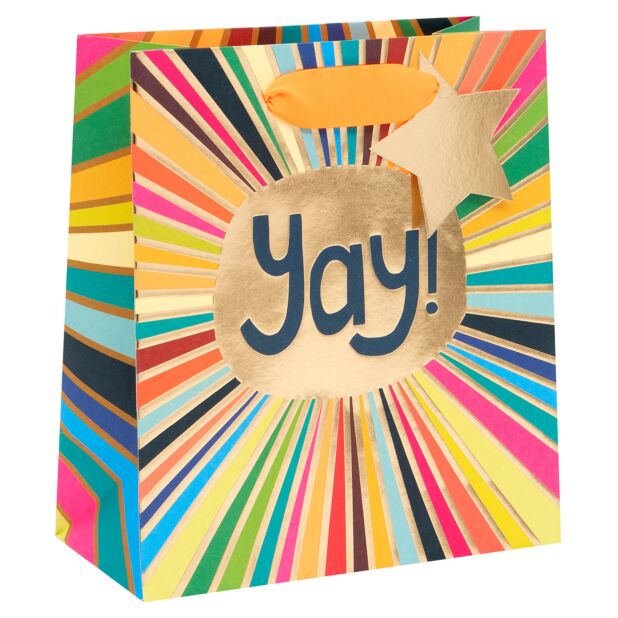 Bright Rays Yay Medium Gift Bag