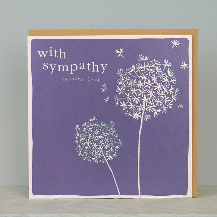 With Sympathy, Sending Love Card