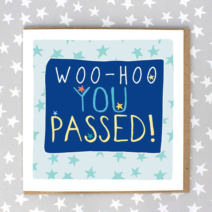 Woo-Hoo You Passed, Congratulations Card