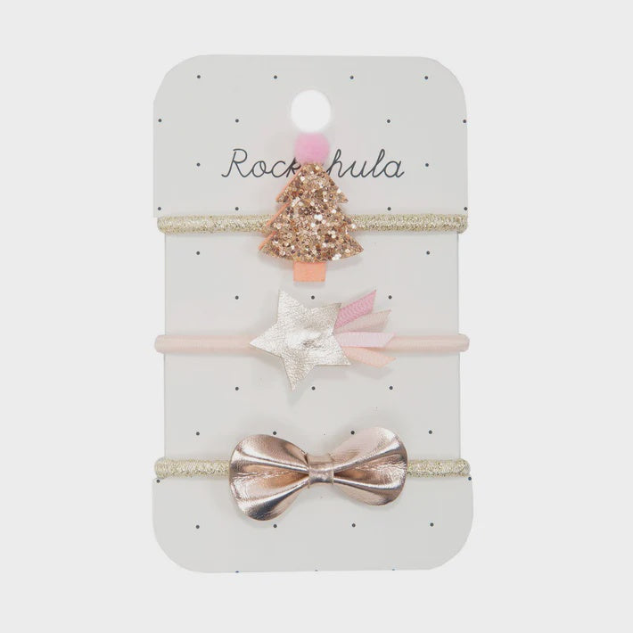 Rockahula Rose Gold Xmas Tree Ponies