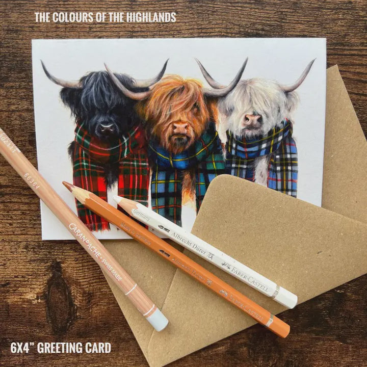 Colours Of The Highlands Card