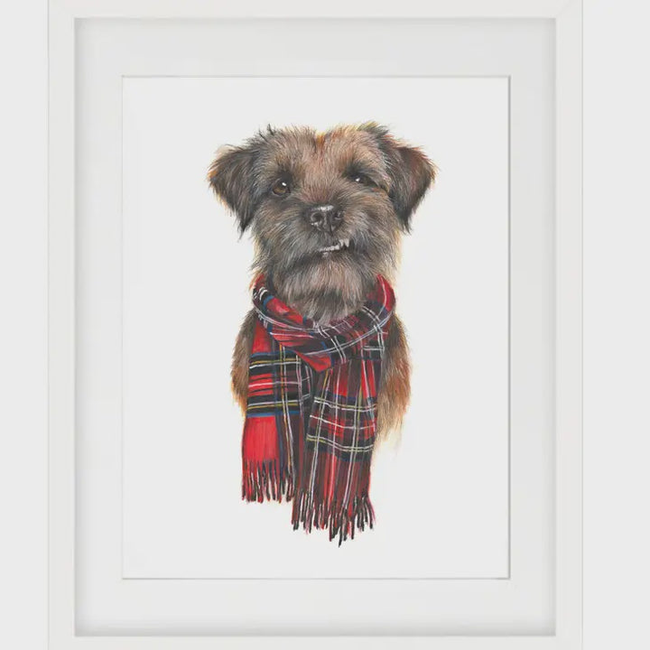 Murray Border Terrier Print