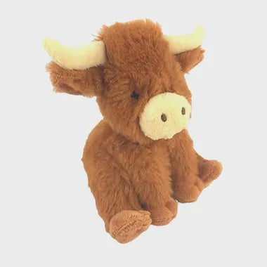 Little Fluffy Highland Coo Toy
