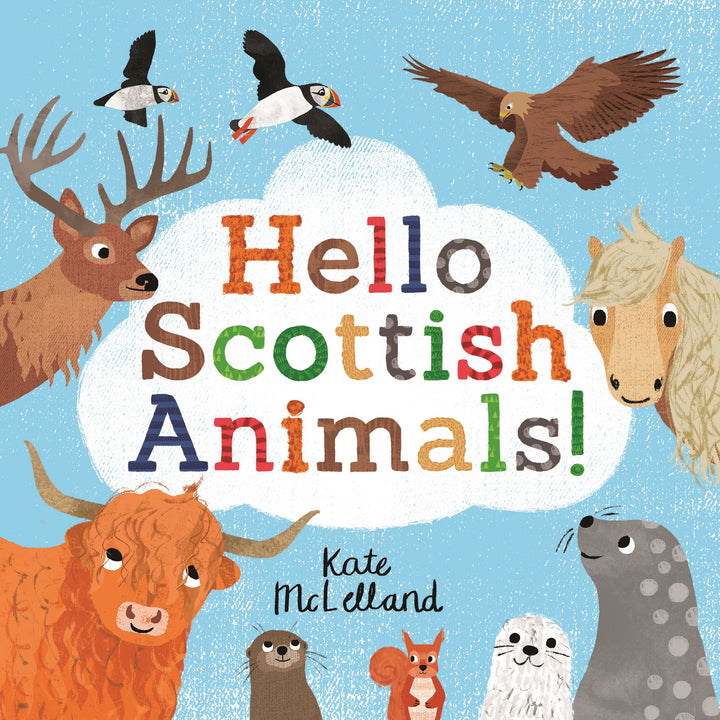 HELLO SCOTTISH ANIMALS PAPERBACK BOOK