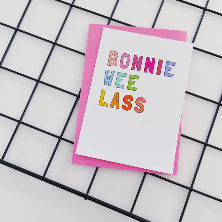 Bonnie Wee Lass Card