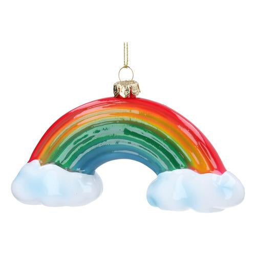 Acrylic Rainbow & Clouds Decoration