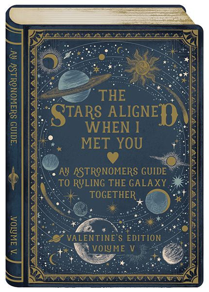 Stars Aligned Story Book Valentines Card