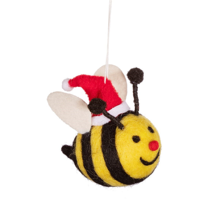 Merry Bee Felt Hanging Decoration
