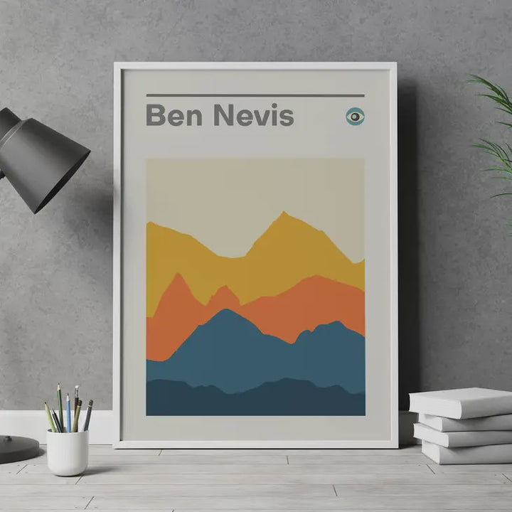 Ben Nevis A4 Scottish Print