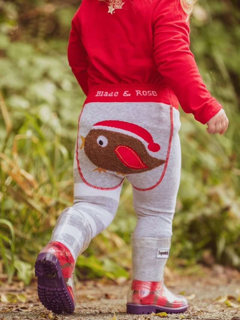 Blade & Rose Christmas Robin Baby Leggings – Rua