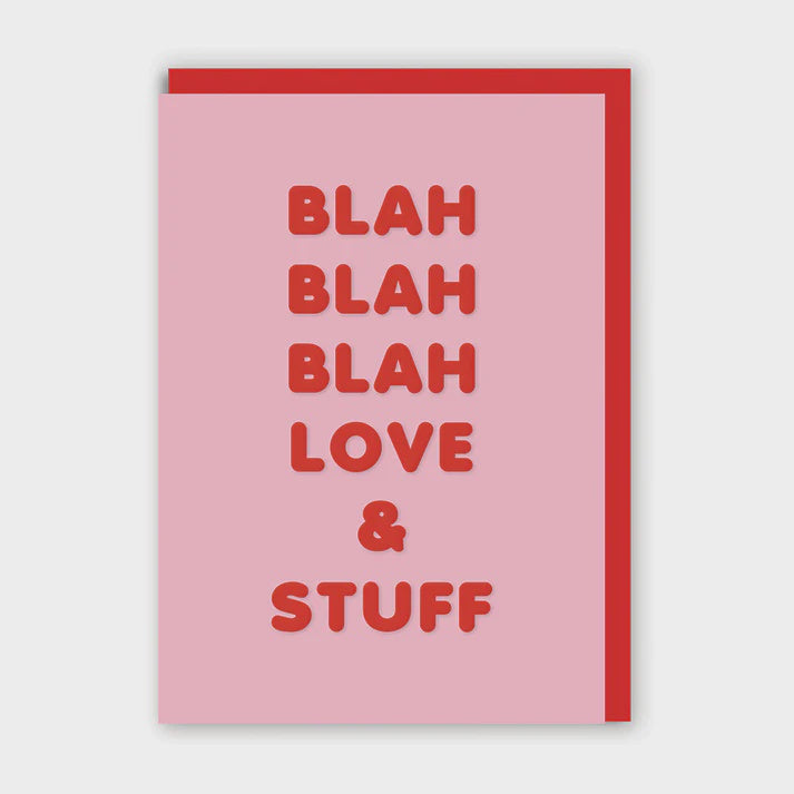 Love and Stuff Greeting Card