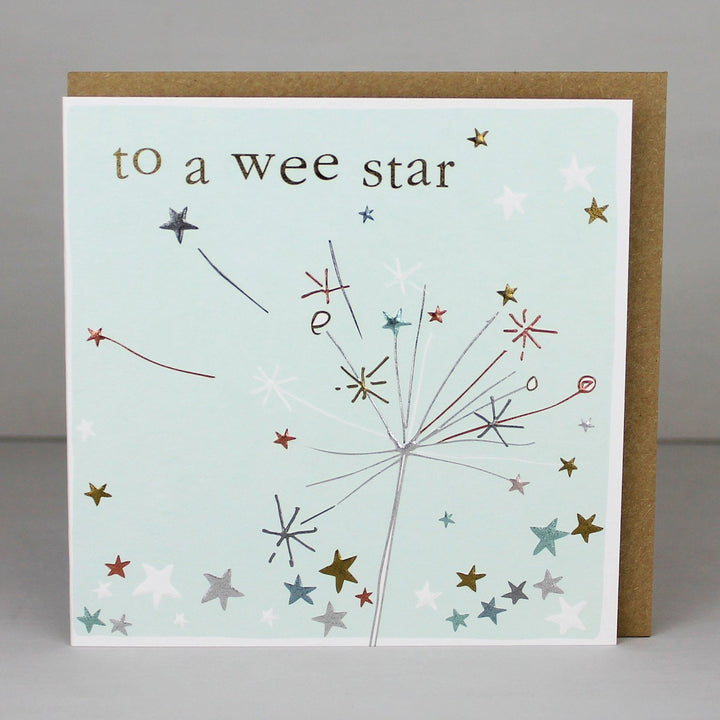 To A Wee Star Card