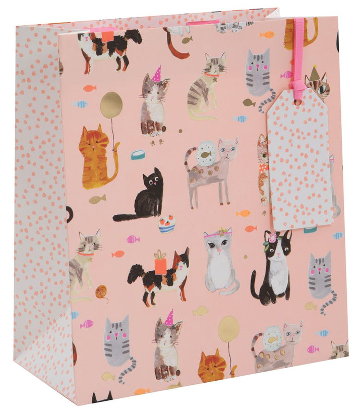 Medium Cats Whiskers Gift Bag