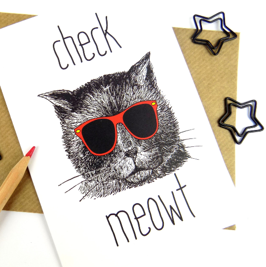 Check Meowt Card