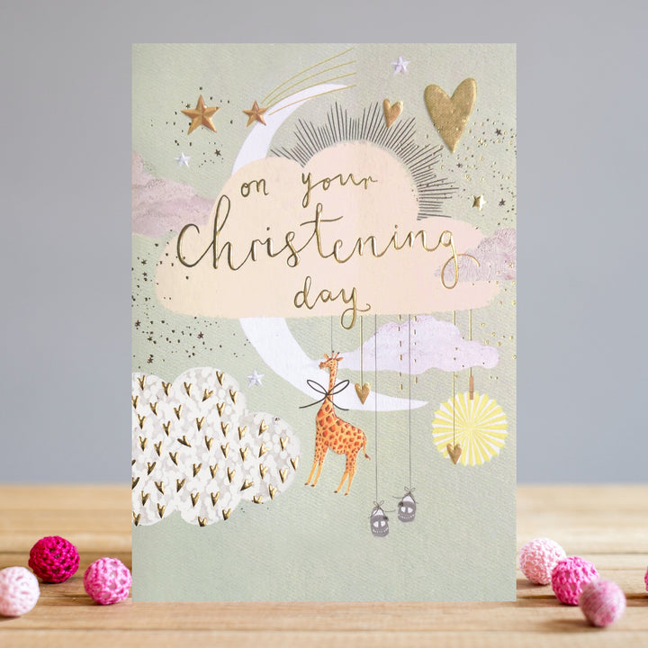 On Your Christening Day Card