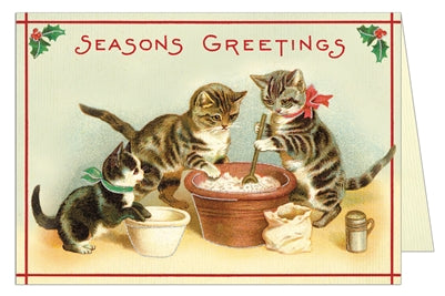 Christmas Cats 3 Christmas Card
