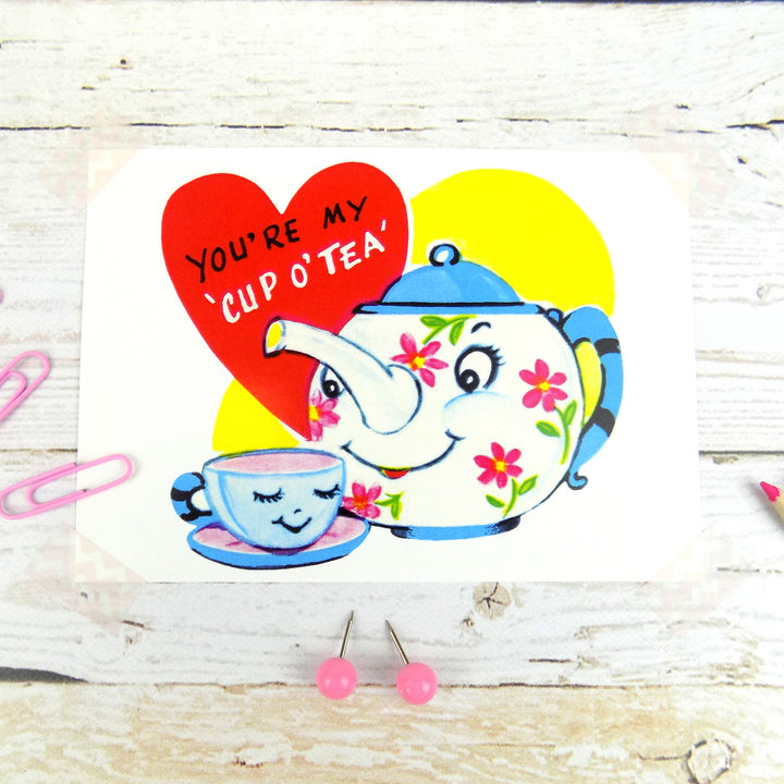 You're My Cup O'Tea Postcard