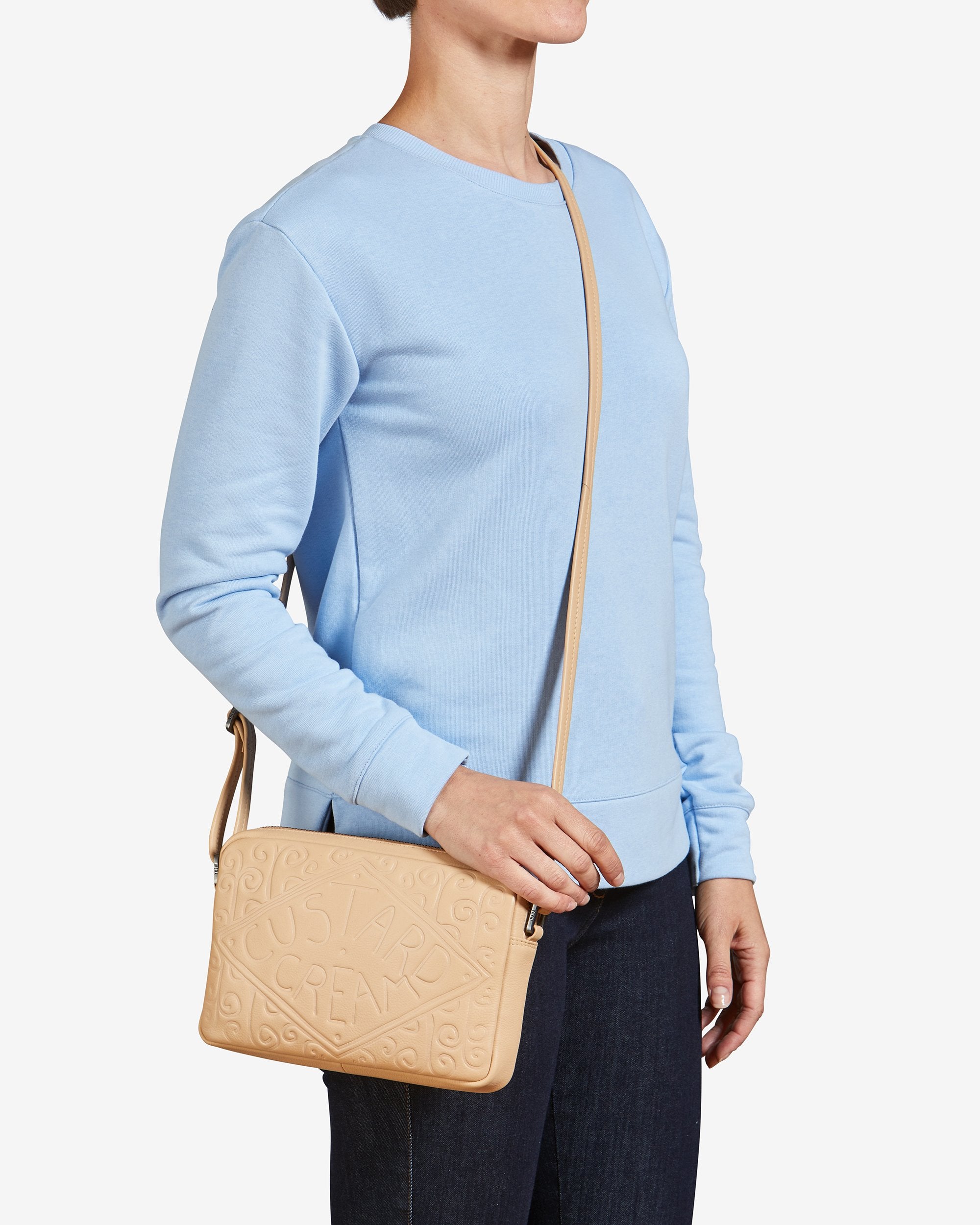 Cream cross body bag uk 2025