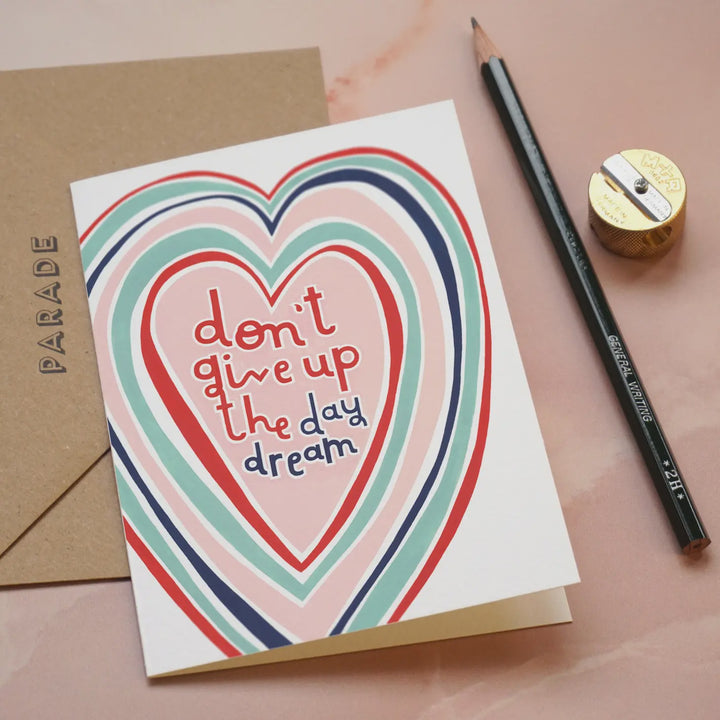 Don't Give Up Card