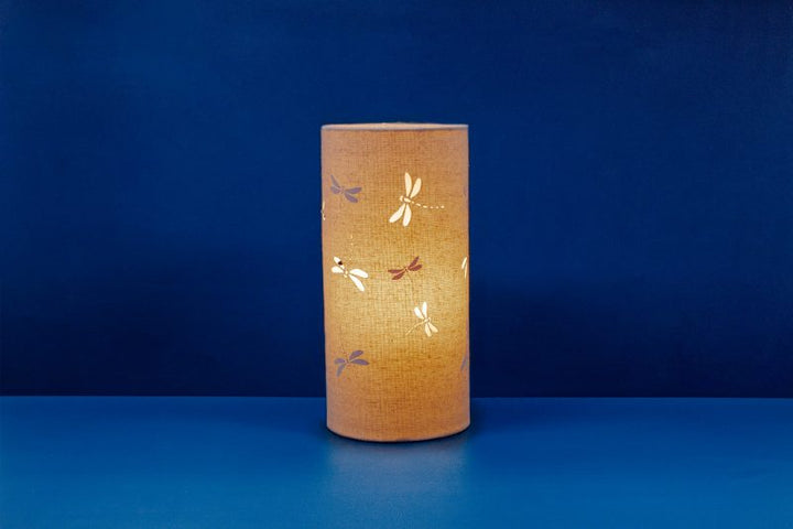 Dragonflies Fabric Silhouette Lamp