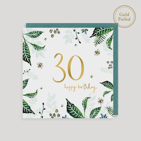 Flora 30th Card