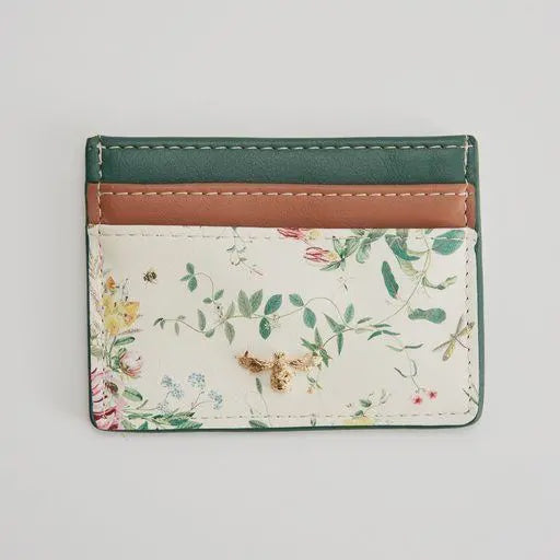 Lucy Card Purse Blooming Floral Print