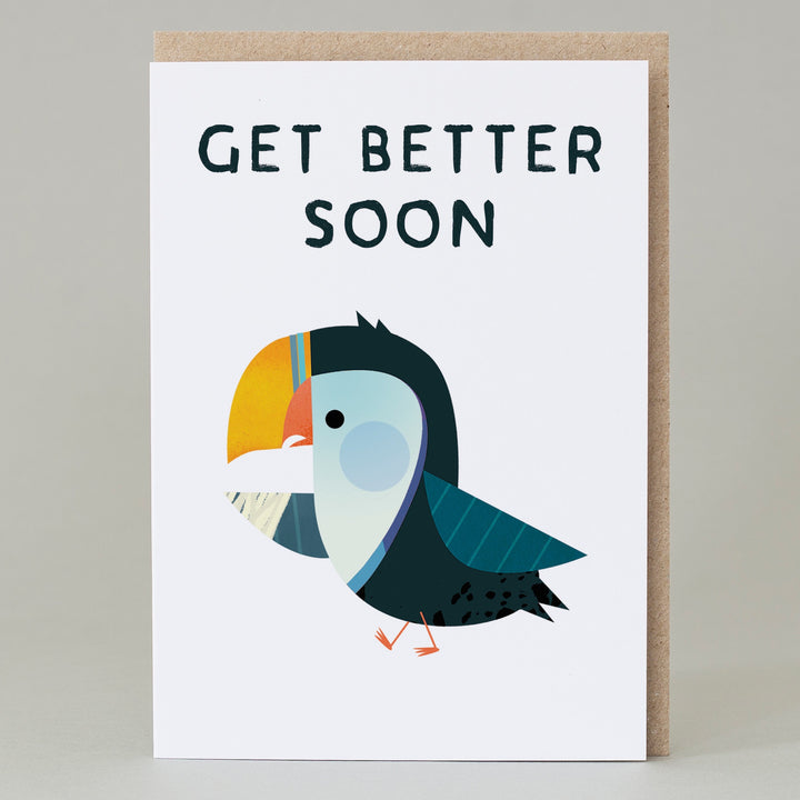Get Well Puffin Card