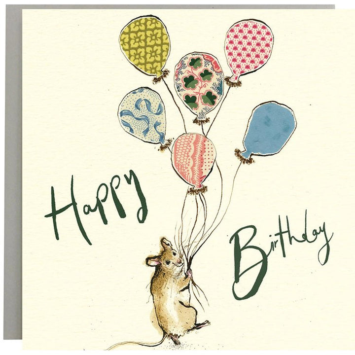 Birthday Mouse Greeting Card
