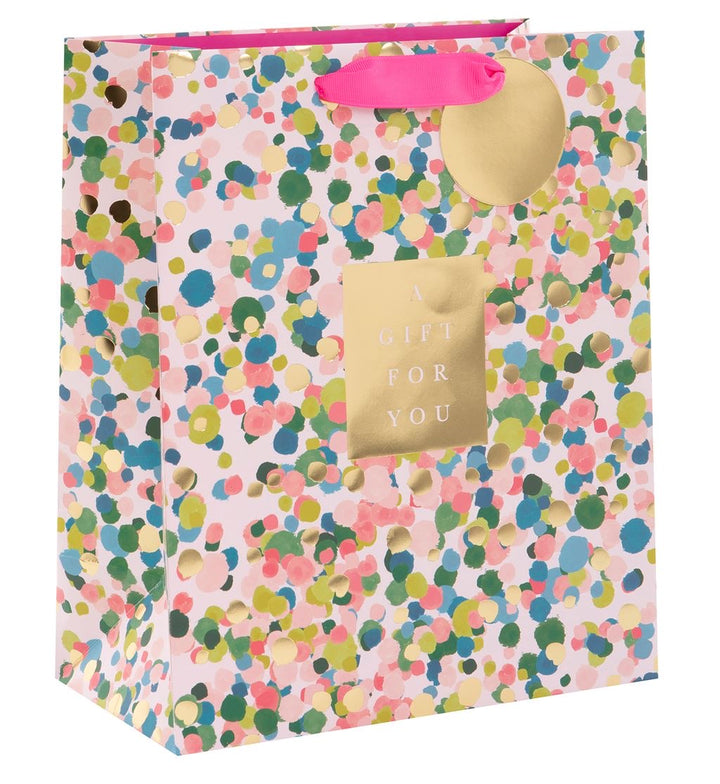 Colourful Confetti Gift Bag Large