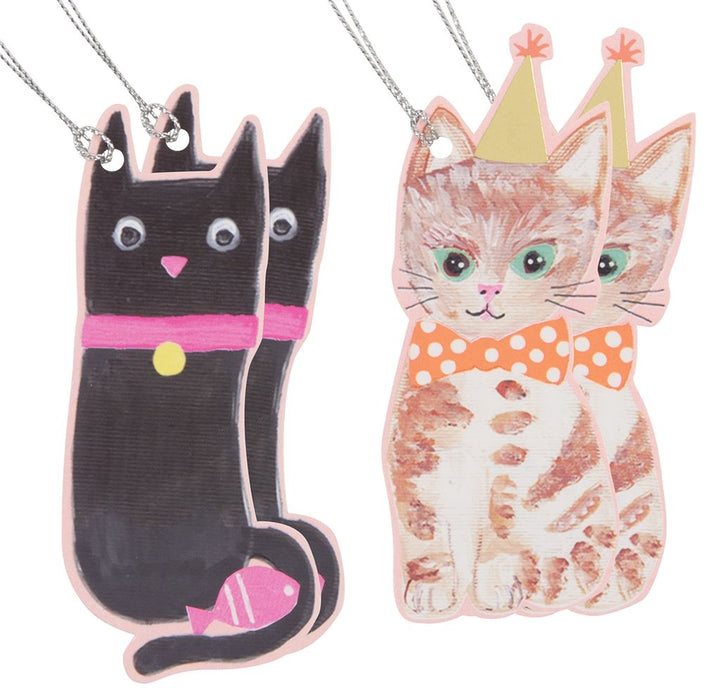 Kitty Cat Gift Tags Pack of 4