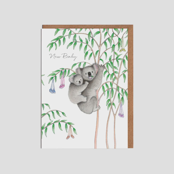 Koalas New Baby Card - 'New Baby'