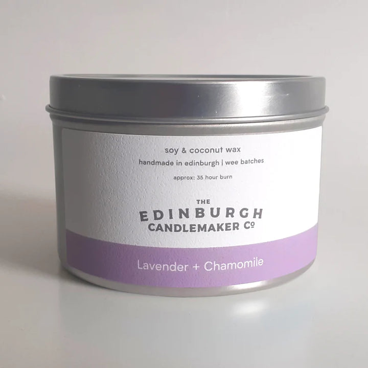 Lavender & Chamomile Scottish Scented Tin Candle