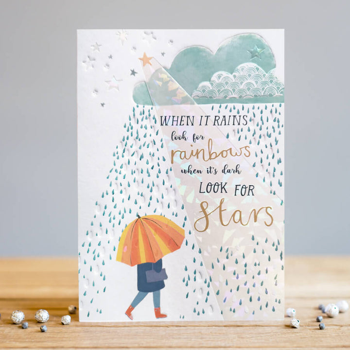 Rainbows & Stars Beautiful Message Card