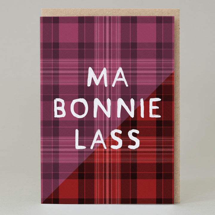 Ma Bonnie Lass Card