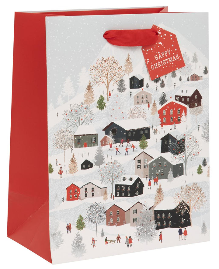 Yuletide Alpine Medium Christmas Gift Bag