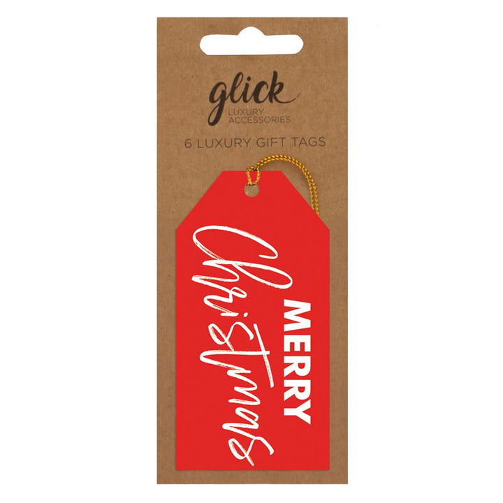 Christmas Script Pack of 6 Christmas Gift Tags