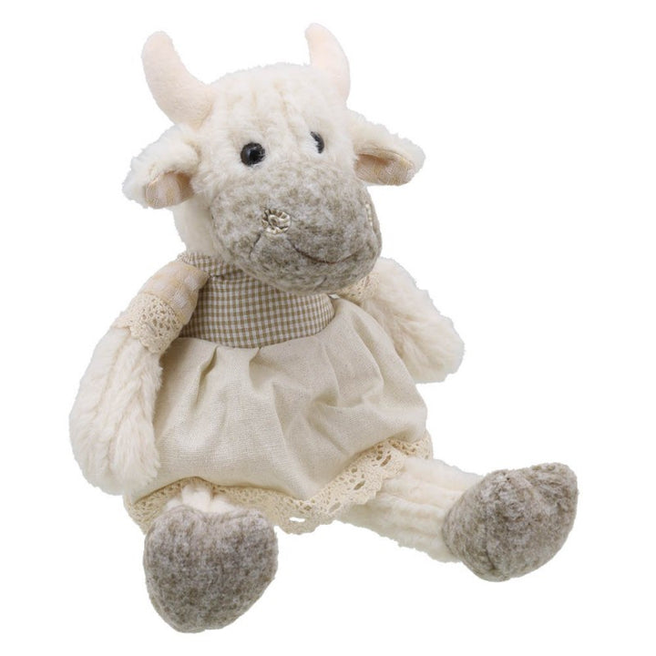 Dressed Mrs Highland Coo Cuddly Toy