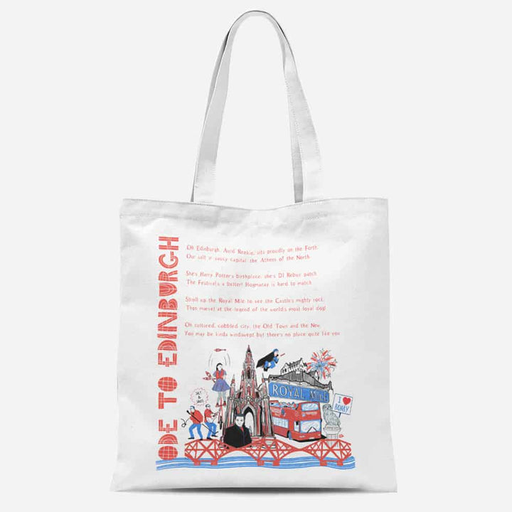 Ode to Edinburgh Basic Tote Bag