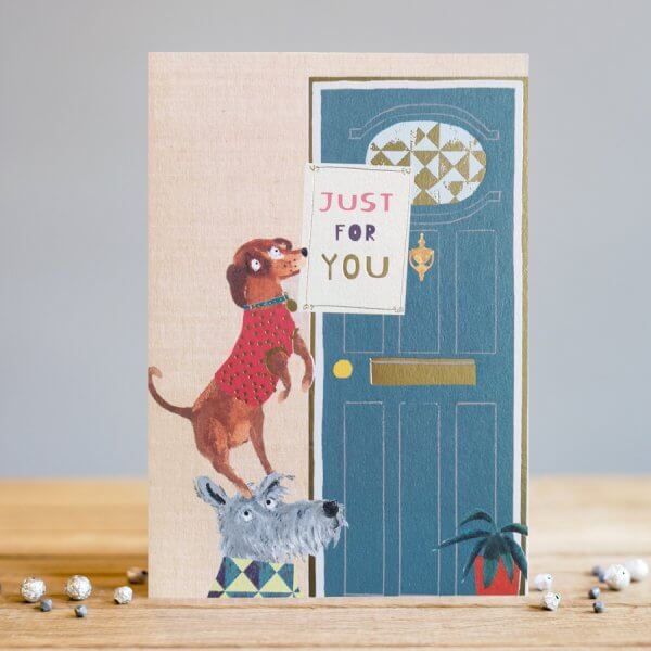 Just for You Blank Doggy Card