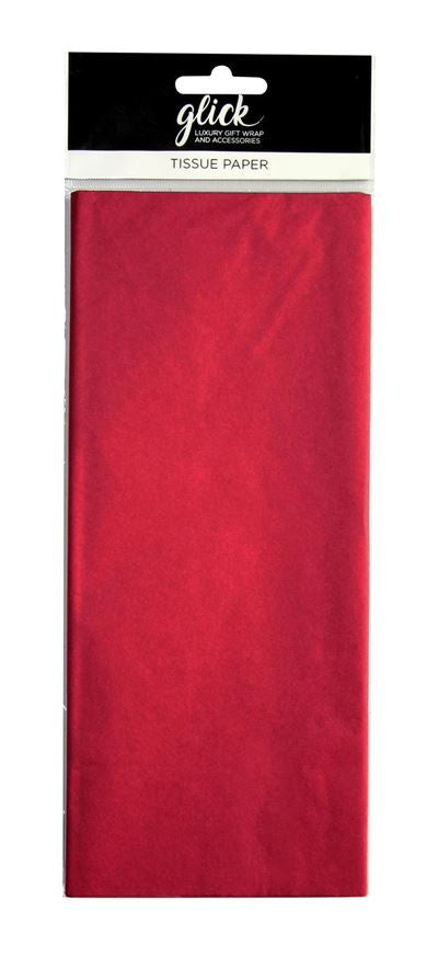 Plain Red Tissue Paper Pack