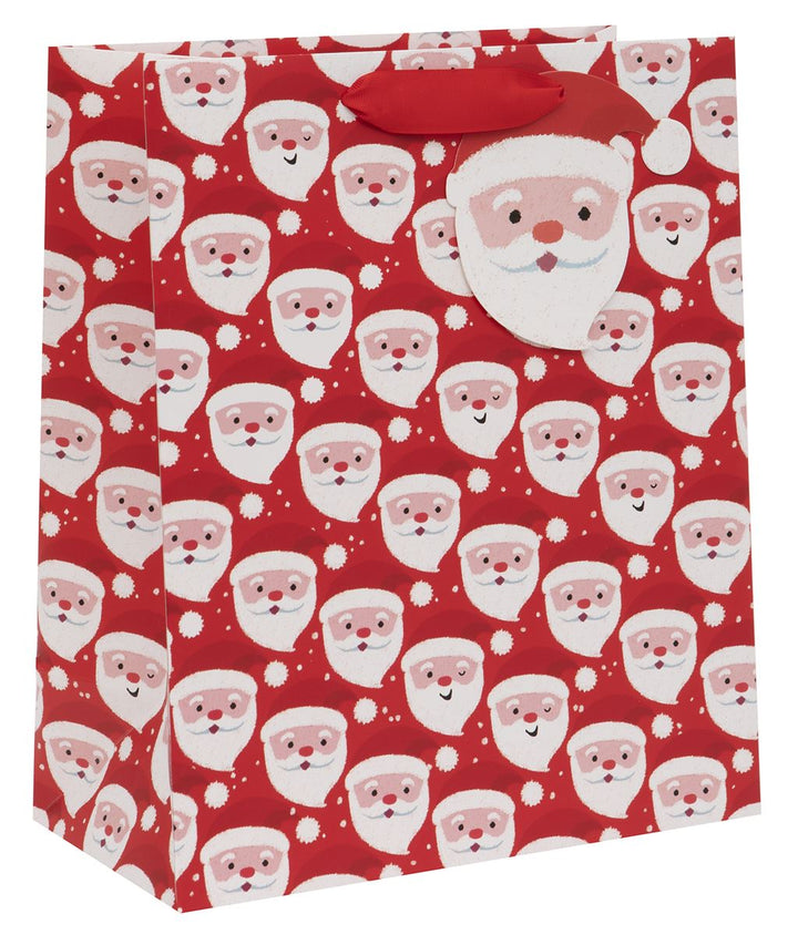 Santa Selfie Large Christmas Gift Bag