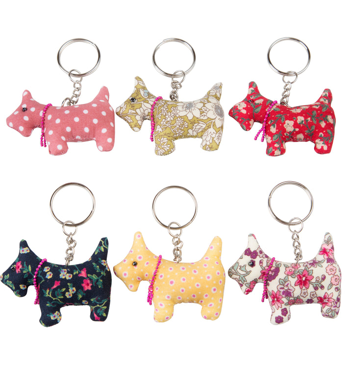 SCOTCH SCOTTIE KEYRING ASSORTED