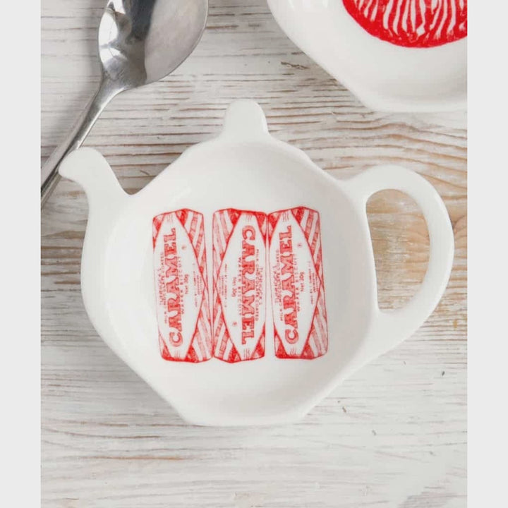 Tunnock's Caramel Wafer Teabag Tidy Dish