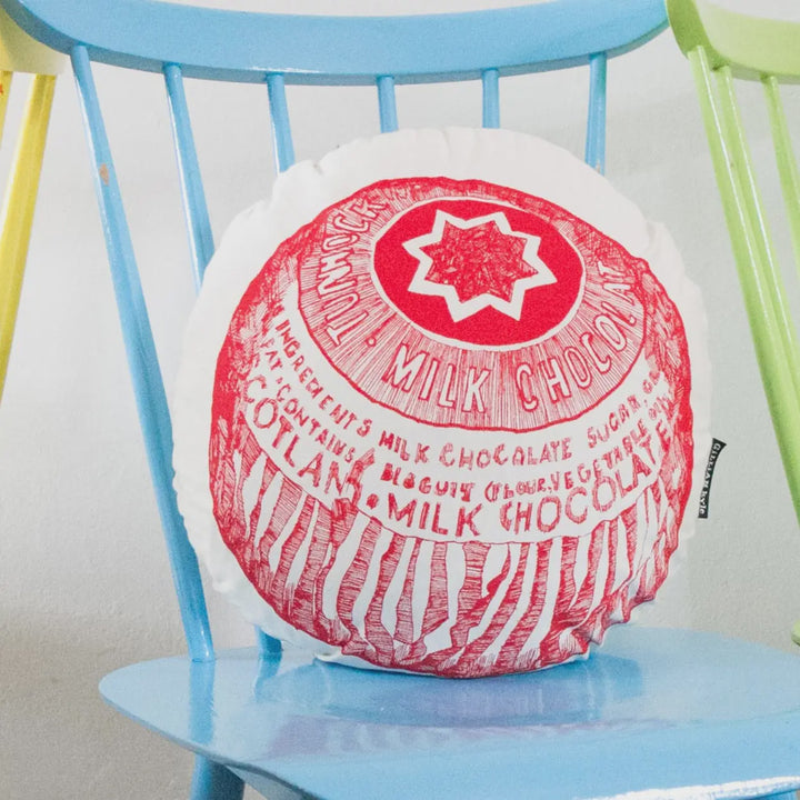 Tunnock's Teacake Round Cushion