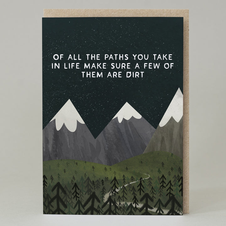 Two Paths John Muir Quote Card